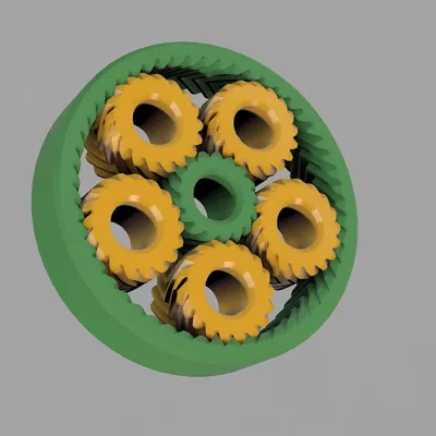 Cái Con Quay Trục Bánh Răng Mini