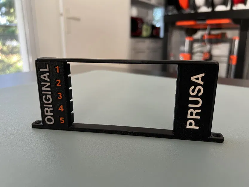 Horizontal mount for MMU3 buffer for Ikea Lack enclosure (with colors) - Image 1