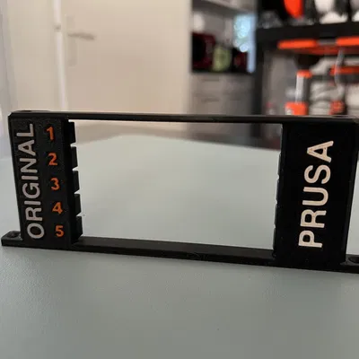 Horizontal mount for MMU3 buffer for Ikea Lack enclosure (with colors)