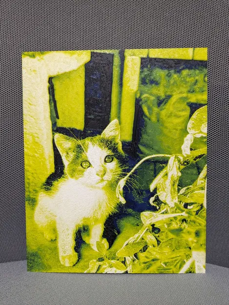 Mô hình Con mèo - HueForge - Image 1