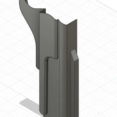 Din Djarin (Mandalorian) holster form