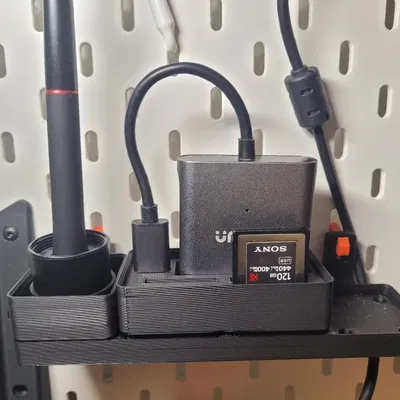 Hộp Đựng Đầu Đọc Thẻ XQD và Thẻ XQD Theo Chuẩn Gridfinity