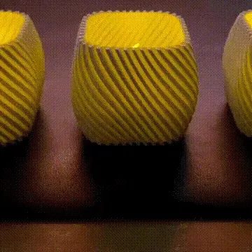 Chân nến chong chóng - chế độ vase