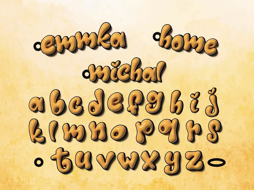 Giới Thiệu Bộ Chữ Cái 3D Đa Năng Cho Sáng Tạo Cá Nhân Hóa! - Image 1