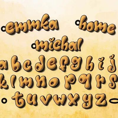 Giới Thiệu Bộ Chữ Cái 3D Đa Năng Cho Sáng Tạo Cá Nhân Hóa!