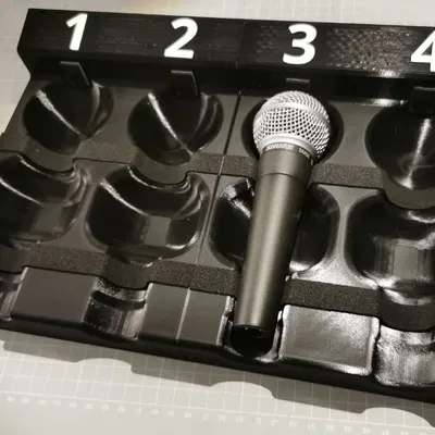 Khay Đựng Micro Sân Khấu Shure SM58