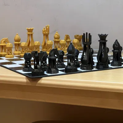 Bộ Cờ Vua Chủ Đề Xoắn Ốc