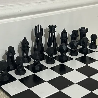 Bộ Cờ Vua Chủ Đề Xoắn Ốc