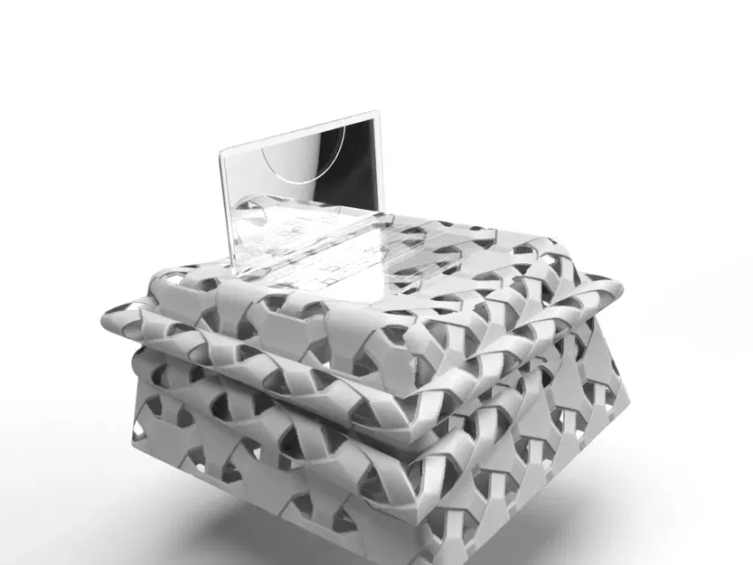 Mô hình 3D: Máy tính trên Keycap cho Bàn phím - Image 1