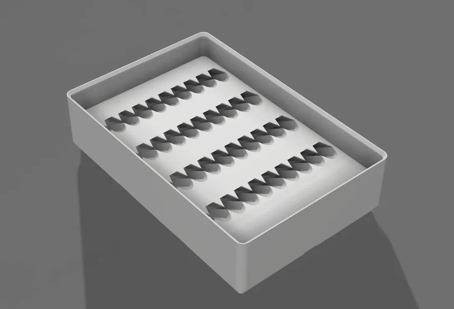 40 Lỗ Giữ Mũi Khoan Lục Giác Gridfinity 3x2 (Cao 4U) - Image 2