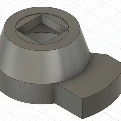 Móc khóa thay thế cho Thùng hông SHAD SR38 Kiểu Cafe Racer