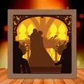 Hộp đèn trang trí đám cưới "Mr and Mrs" 3 - Thumbnail 1