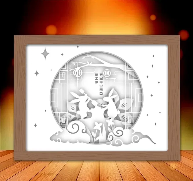 Hộp Đèn Thỏ Trung Thu - Image 2