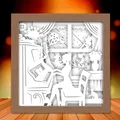 Mô hình 3D người phụ nữ chơi đàn piano - Thumbnail 2