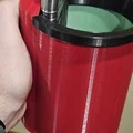 Hand Painting Pail!! Uses 2 Liter Pop/Soda Bottles for Reusable/Disposable Inserts. - Thumbnail 4