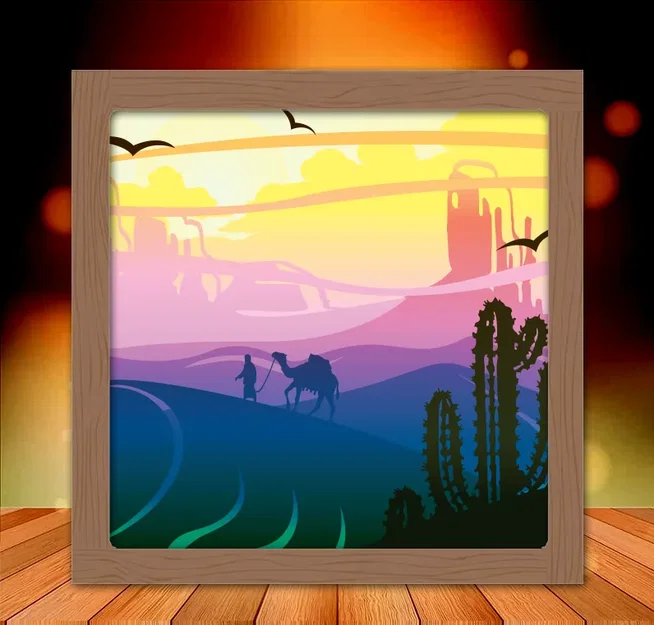 Hộp Đèn Sa Mạc (Desert Lightbox) - Image 1