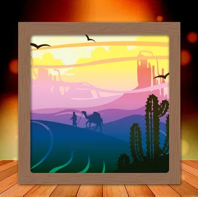 Hộp Đèn Sa Mạc (Desert Lightbox)