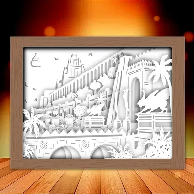 ĐènLightbox Vườn Treo Babylon