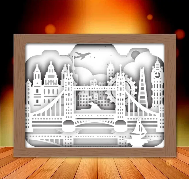 Mô hình đèn thành phố London - Image 2