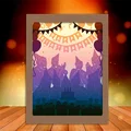 Hộp đèn Happy Birthday - Thumbnail 1