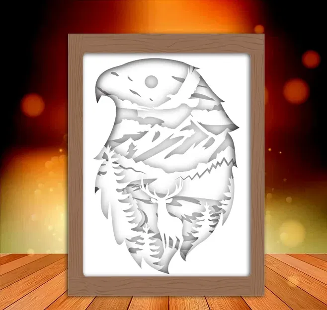 Đèn Hộp Tùng Hạc - Image 2