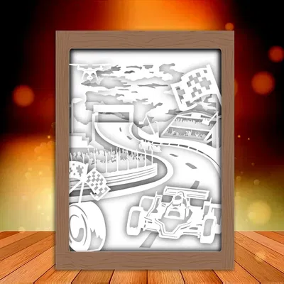 Đèn Hộp F1 Đua Xe