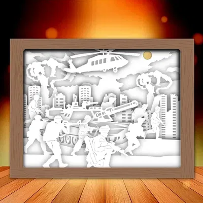 Hộp đèn Quân đội Hoa Kỳ (U.S. Army)