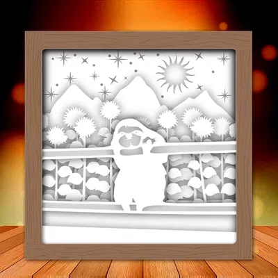 Mô hình Sloth Lightbox