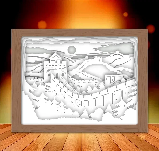 Great Wall of China lightbox - Image 2