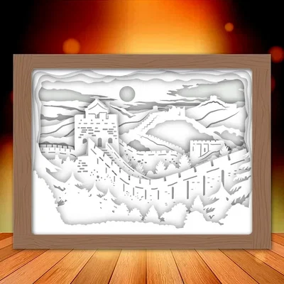Great Wall of China lightbox
