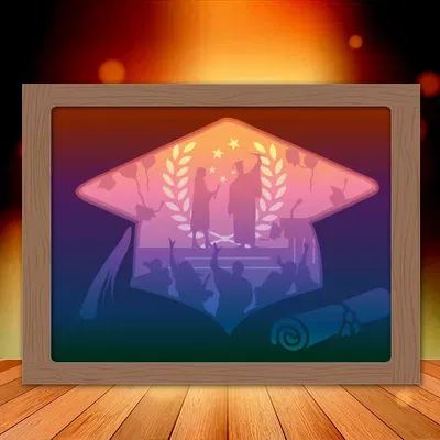 Hộp đèn tốt nghiệp