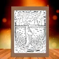 Hộp đèn Cá Voi và Người Chèo Thuyền - Thumbnail 2