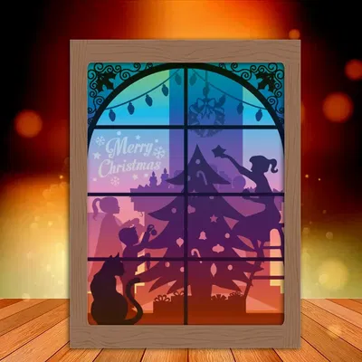 Đèn Giáng Sinh Joyeux Noël Merry Christmas