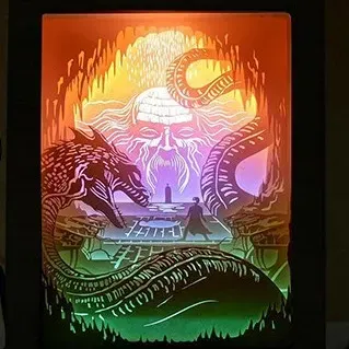 Hộp đèn Harry Potter và Phòng Chứa Bí Mật