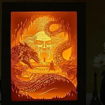 Hộp đèn Harry Potter và Phòng Chứa Bí Mật