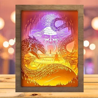 Hộp đèn Harry Potter và Phòng Chứa Bí Mật