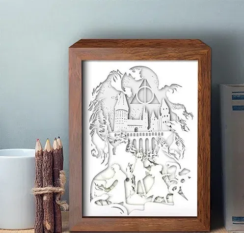 Mô hình đèn Harry Potter và Bảo bối Tử thần 2 - Image 3