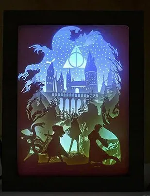Mô hình đèn Harry Potter và Bảo bối Tử thần 2 - Image 4