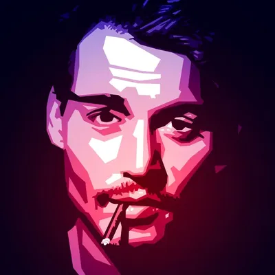 Hộp đèn Johnny Depp