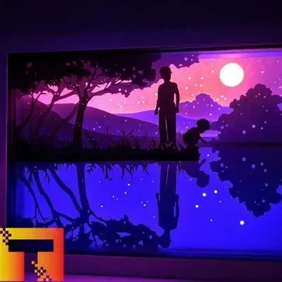 Hộp đèn Đom Đóm