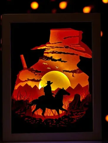 Mô hình Đèn Lồng Cowboy - Image 1