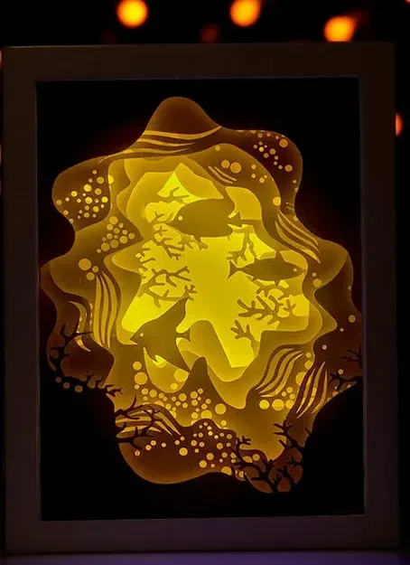 ocean lightbox - Image 1