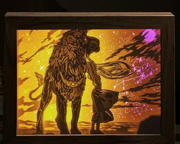 Hộp Đèn Chòm Sao LEO - Image 1