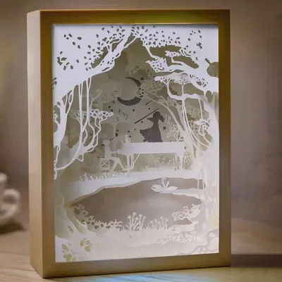 Mô hình Đèn Hộp Piano Đang Chơi