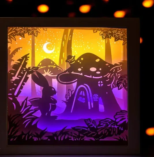 Hộp đèn nhà Thỏ - Image 1