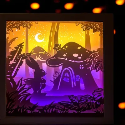 Hộp đèn nhà Thỏ