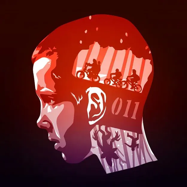 Mô Hình Đèn Stranger Things - Image 1