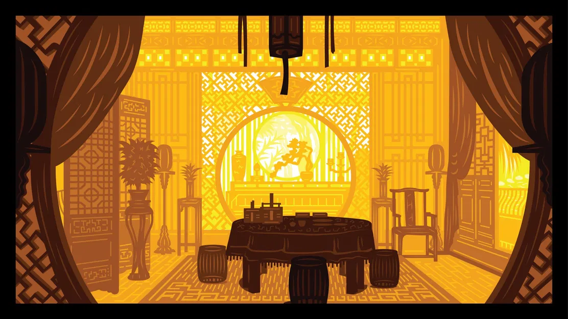 Hộp đèn trang trí phòng - Image 2