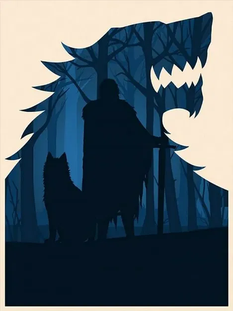 Mô hình Đèn Hộp Game of Thrones - Image 1