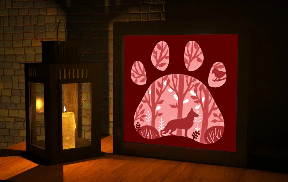 Hộp Đèn Sói Rừng - Image 1